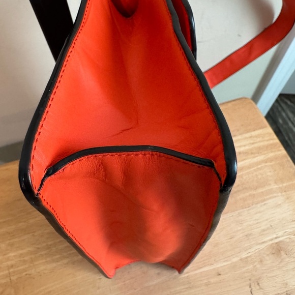 Gucci Silvie Orange Leather Shoulder Bag - Picture 6 of 14